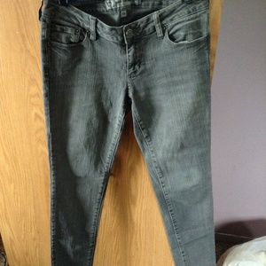 PanSun Grey Skinny Jeans